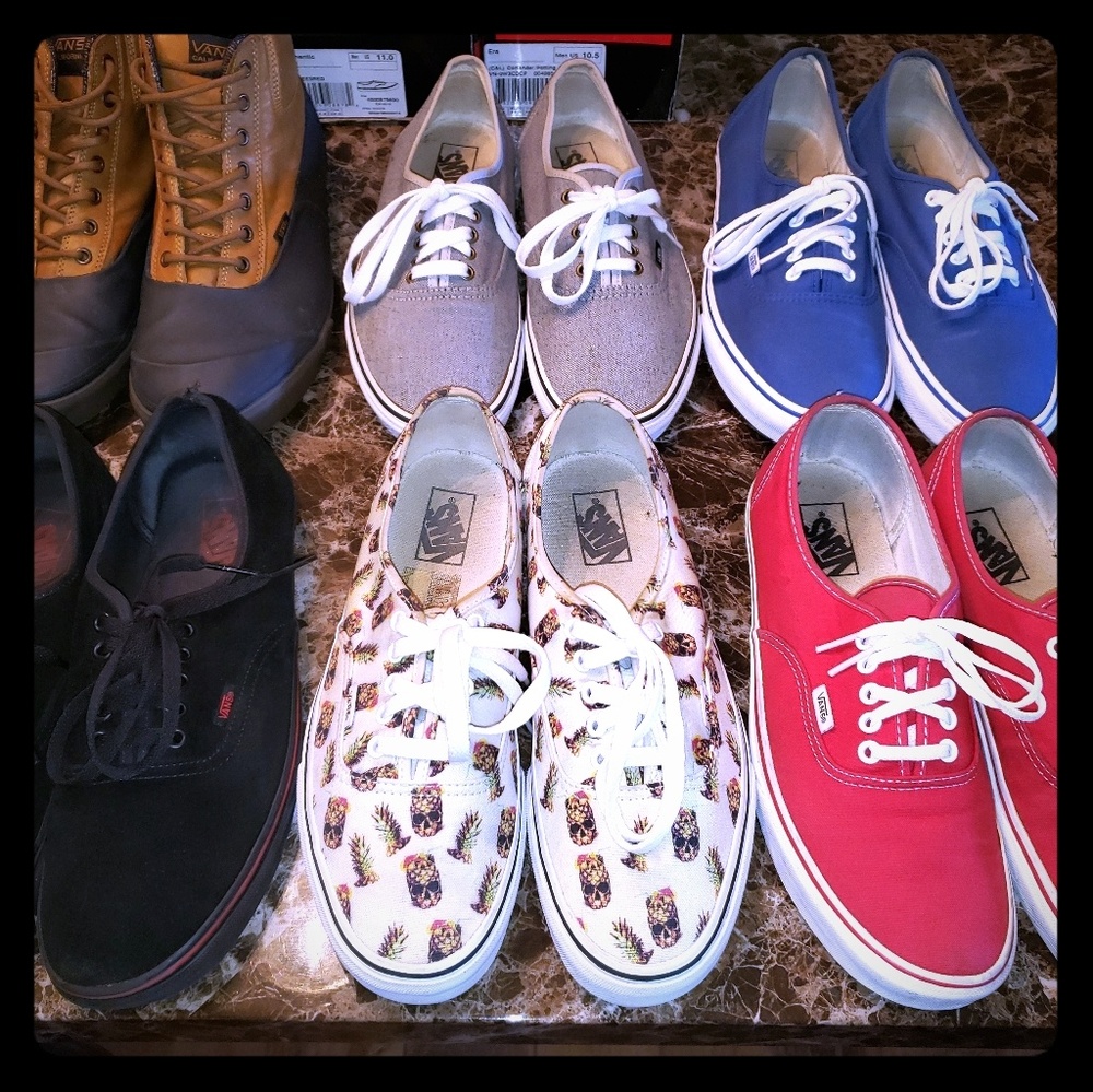Vans Shoe Lot (6 Pair)